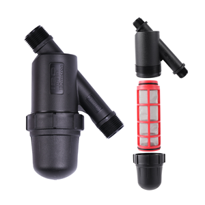 3/4 "ガーデンホースフィルター噴霧器フィルターチューブコネクター120メッシュスクリーンガーデン農業散水フィルター