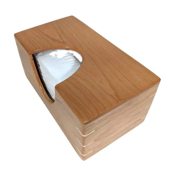 Caixa de papel para toalha de papel, caixa de papelão personalizada para tecido, madeira, tamanho personalizado, com menor custo