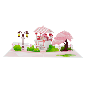 Bán số lượng lớn 3D pop-up tình yêu phong cách giấy thiệp chúc mừng thủ công mỹ nghệ ngày kỷ niệm & tốt nghiệp món quà kỷ niệm cho tất cả in Offset - Product Image 6