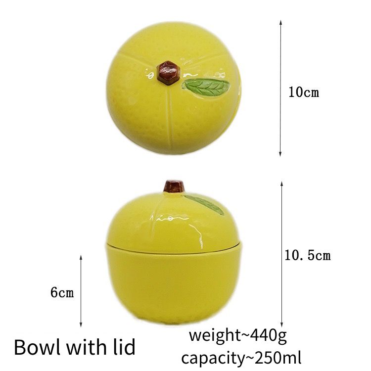 4" Bowl with lid