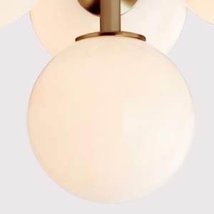 Zarif Bright çok işık gömme montaj parlak aydınlatma için birden fazla ampul ile tavan armatürü Modern şık tasarım - Product Image 4
