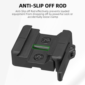 FANAUE Tripod QR kelepçe Bipod QR adaptörü ile uyumlu <span class=keywords><strong>ARCA</strong></span> Picatinny dinlenme eyer dağı kırlangıç Picatinny adaptörü