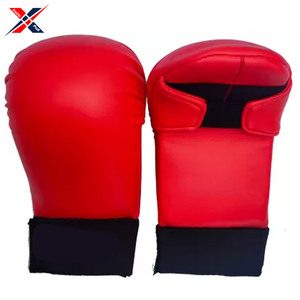 High <strong>Quality</strong> Velcro wrist support Boxing Gloves Made Of Leather Latest <strong>Design</strong> Adults Wear <strong>Hook</strong> &amp;<strong>Loop</strong> Wrist Support Boxing Gloves - Product Image 2