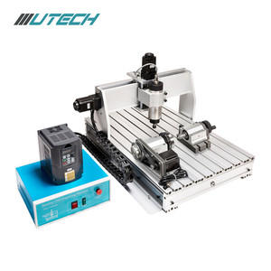 Versión mejorada, enrutador CNC de metal pequeño, 3 ejes, 4 ejes, maquinaria de carpintería, 2.2Kw, fresadora Cnc pequeña Hobby para Joya - Product Image 2