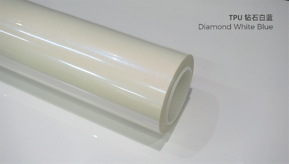 TPU Diamante Blanco a Azul