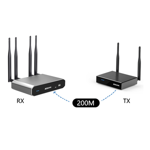 Best Long-Range 200m <strong>Wireless</strong> Transmitter &amp; Receiver Seamless <strong>Display</strong> <strong>Solution</strong> for <strong>Wireless</strong> Presentation &amp; Collaboration - Product Image 1