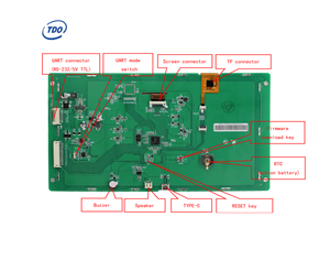 Display Lcd da USB a MIPI da 15.0 pollici 1024X600 quadrati con CTP compatibile con Raspberry Pi e finestre - Product Image 2