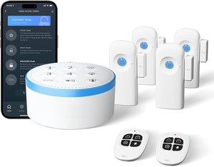 Sistema de seguridad para el hogar, sistema de alarma inalámbrico, sistema de alarma de puerta DIY para seguridad del hogar, alertas de aplicaciones inteligentes - Product Image 1