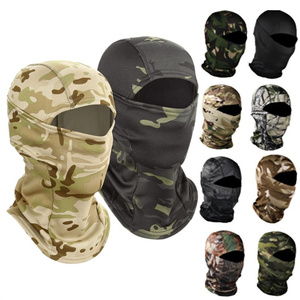 Kış Polar muflon kar maskesi şapka erkekler kayak kamp avcılık taktik şapka Polar yüz termal kasketleri kafatası kap - Product Image 4
