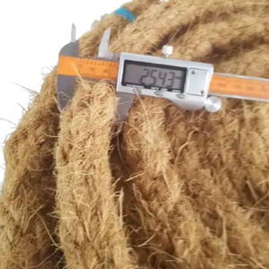 חם עסקה על ידידותי לסביבה 100% סיבי קוקוס טבעי חבלים חוט חוט חוט ביו מתכלה רשת מ ויאטנם