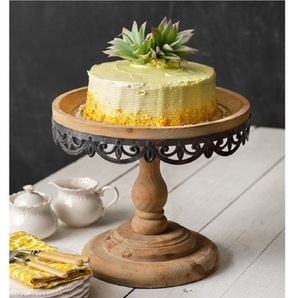 Trending Zincato Torte da Giardino di forma rotonda leggera in metallo piatto da forno <span class=keywords><strong>Display</strong></span> <span class=keywords><strong>Stand</strong></span> unico per torte e dessert