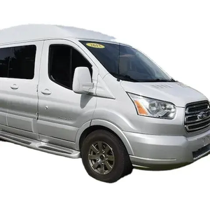 2015 Ford Transit-150 baz Mini dizel kamyon manuel şanzıman 8L Turbo motor 150 koltuklar kumaş malzeme koyu Dark sol el - Product Image 1