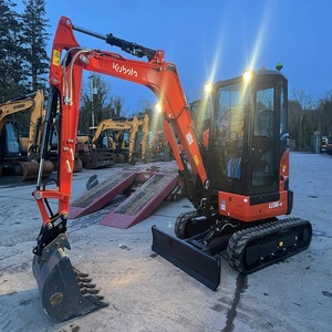 Sert şantiye koşullarında performans gösterecek şekilde tasarlanmış güçlü kompakt formlu Mini Kubota U36-4 ekskavatör - Product Image 3