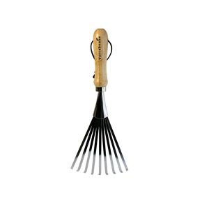 专业庭院和花园用铝景观耙子，用于铺土砾石和沙子轻质工具 - Product Image 3
