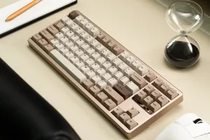 Teclado de aluminio personalizado: Tri-Mode 87 teclas, juegos, codificación, uso de oficina, inalámbrico/Bluetooth/con cable - Product Image 4