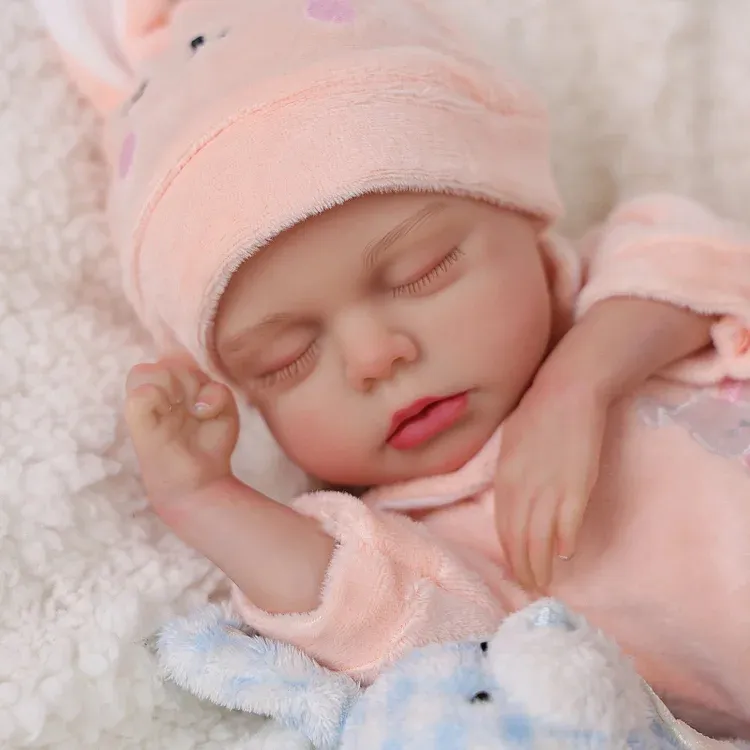 Divers Babeside pas cher 12 pouces 30cm réaliste Mini Silicone Reborn bébé poupée infantile fille jouet enfants poupées