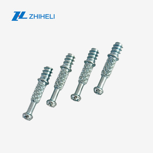 Đồ Nội Thất Phần Cứng Kết Nối 3 Trong 1 Có Knurled Bolt 34Mm Mini Sửa Chữa Vít Và Excentric Cam Khóa Nut - Product Image 3