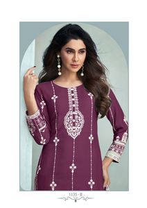 インドの衣装スタイリッシュな最高の生地エスニック服良質の純粋なレーヨンクルティパンツとラクナビステッチ世界的な供給