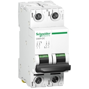 DISYUNTOR 500VDC 30A 2P C - A9N61534 Disyuntor en miniatura (MCB) - Product Image 1
