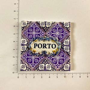 Büyüleyici Porto çini sanatı benzersiz ve şık buzdolabı mıknatısı - Product Image 6