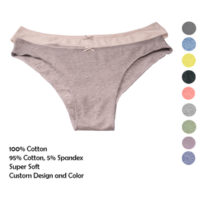 Marca de luxo roupas femininas fio de algodão biquíni calcinha calcinha de algodão feminino online