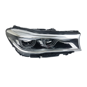 ไฟหน้ารถยนต์แบบเต็ม63117408710 LED สำหรับ BMW 7ซีรีส์ G11ไฟหน้า LED G12แบบปรับได้ระบบไฟด้านหน้าแบบ AFS - Product Image 1