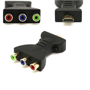 Adaptador de audio y video HDMI macho a 3 RCA Conector de componente RGB para HDTV - Product Image 2