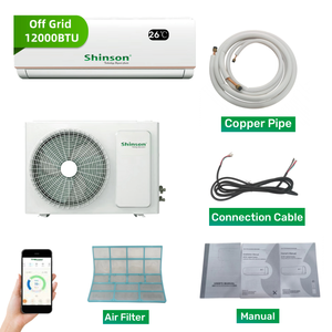 Off Grid 12000BTU 1.5p năng lượng mặt trời điều hòa không khí Đơn vị chia điều hòa không khí để bán - Product Image 2