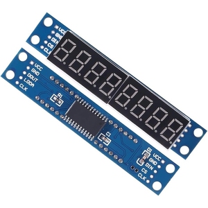 MAX7219 светодиодный модуль 8-значный 7-сегментный цифровой Красный дисплей для Arduino MCU - Product Image 1