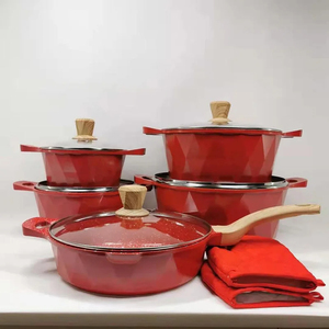12pc Maifan Stone Kitchen Aluminum Die-casting Non Stick Kitchenware <strong>Set</strong> - Product Image 1