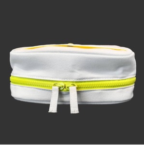 Custom Printed Recycled Cotton Canvas Cosmetic Case Fashionable Daily Makeup <strong>Pouch</strong> with Zipper Low MOQ Travel Accessory - Product Image 4