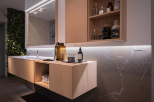 Laminam thiêu kết đá <span class=keywords><strong>pietra</strong></span> piasentina Taupe nội thất sàn tường gạch đánh bóng sàn nhà bếp Countertop bàn ăn 5 + năm - Product Image 6