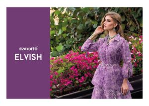 ELVISH Heavy Organza with Khatali Work Indian &amp; Pakistani Clothing - Product Image 5