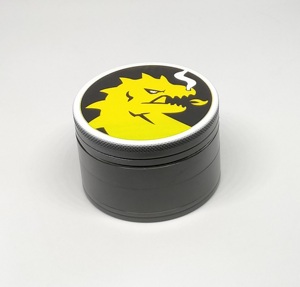铝硬质阳极药草研磨机63毫米4部分破碎机153gms带数字印刷定制标志厂家直销印度制造