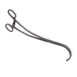 DeBakey Aorta kelepçe-tam kavisli DeBakey Atraumatic çeneler, kavisli Shanks, 10.5 ''(26.5cm) cerrahi kiti surgic makas