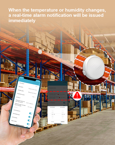 Termómetro inalámbrico WiFi con Control remoto, Sensor de temperatura y humedad, registrador de datos - Product Image 6
