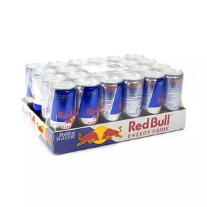Çeşitli boyutlarda satılık Red Bull, kişisel veya iş kullanımı için ideal