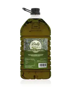 Outstanding cold pressed extra virgin olive oil from Spain for cooking and dressing PET packaging big format