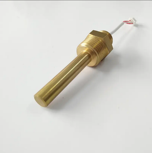 Sensor de temperatura de longitud personalizada OEM, carcasa de latón industrial, Sensor RTD, controlador de temperatura industrial de tres cables - Product Image 1