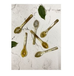 Classic Trending Eco-Friendly Buffalo <strong>Horn</strong> Cutlery Custom <strong>Shape</strong> Design with Natural Polished Finish for Kitchen or Hotel Use - Product Image 3