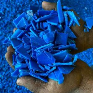 ドラムスクラッププラスチック射出グレードのリサイクルHDPEプラスチック顆粒ブルードラムスクラップリサイクルHDPE - Product Image 5