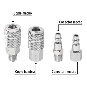 PRETUL 2 hızlı konektör seti ve 6 üniteli 2 bağlantı parçası çelik mil kutu - Product Image 2