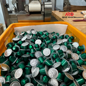 優れたサプライヤーベトナム工場で製造カプセルコーヒー互換性アラビカロブスタプレミアムおいしい味を輸出