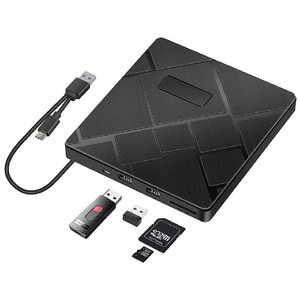 Gravador de discos de DVD RW para computador de mesa, queimador de DVD externo de alta velocidade
