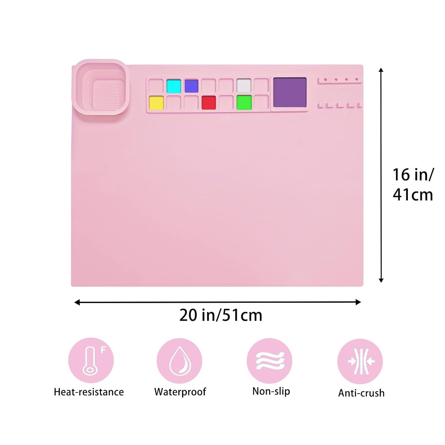 Tapis violet avec tasse