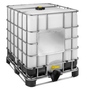 Çekirdek vanalar ile sıvı kimyasal depolama için tedarikçinin 1000 litre HDPE ve paslanmaz çelik çerçeve IBC tankı su deposu - Product Image 3