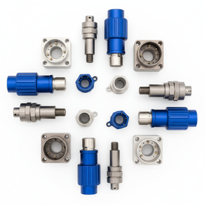 Präzisions bearbeitete elektrische Steck verbinder für die Luft-und Raumfahrt Produktion von <span class=keywords><strong>CNC</strong></span>-Teilen in großem Maßstab Kunden spezifische <span class=keywords><strong>CNC</strong></span>-Bearbeitungs dienste - Product Image 1