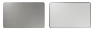 Benutzer definiertes Logo Ntag213 Ntag216 Metall karte Gold Edelstahl Visitenkarte NFC Digitale Visitenkarte Gebürsteter Metall Unsichtbarer Chip - Product Image 4