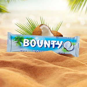 High Quality Boun-ty Bar Chocolate <strong>Imported</strong> Solid Sweet <strong>Snacks</strong> With Candy Factory Supply Wholesale Price