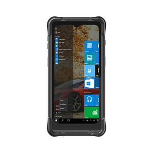 Lector láser de mano resistente industrial Windows 11 Pro 8GB RAM PDA IP65 WiFi 1D/2D Escáner de código QR para stock - Product Image 1